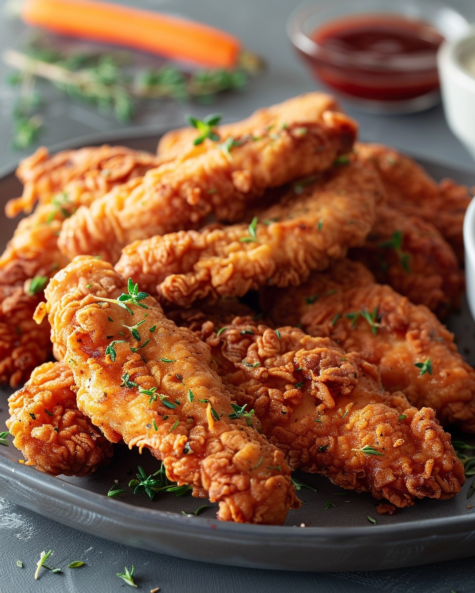 Air Fryer Chicken Tenders ingredients preparation