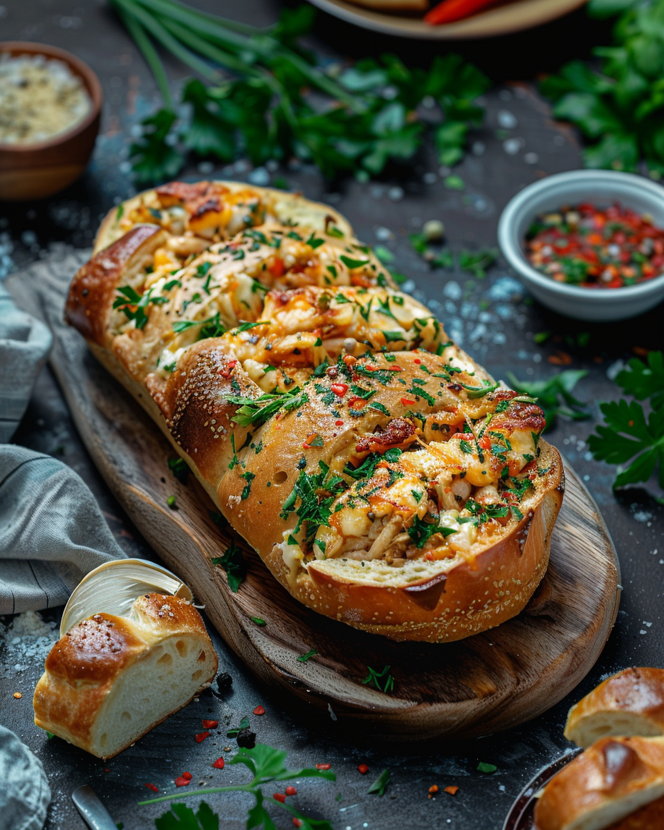 Cheesy Chicken Stuffed Shells ingredients preparation