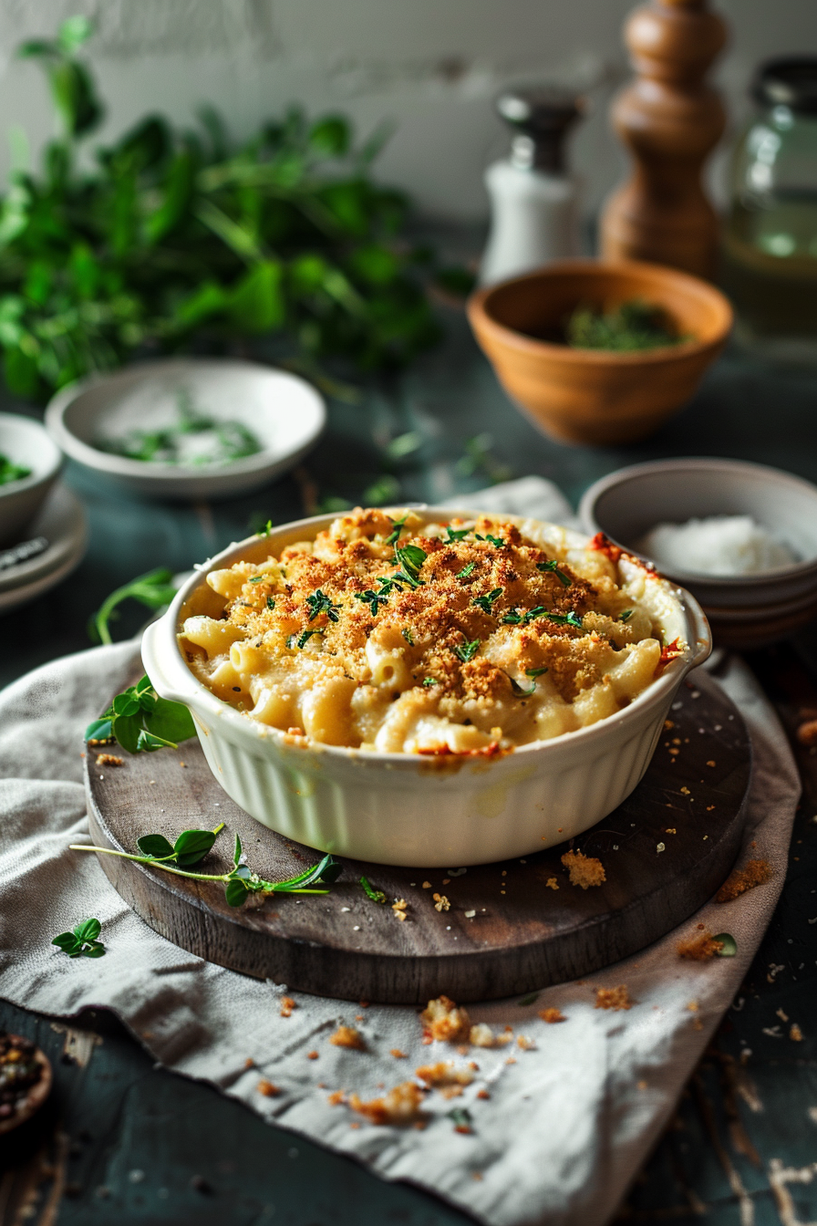 Creamy Chicken Pot Pie Bake finished dish
