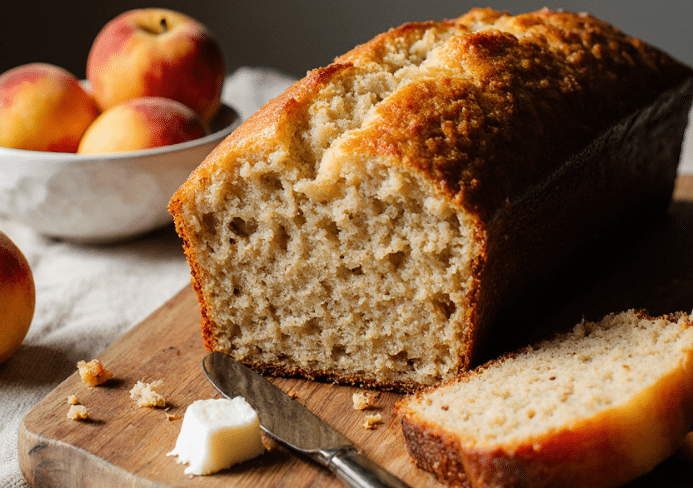 peach bread