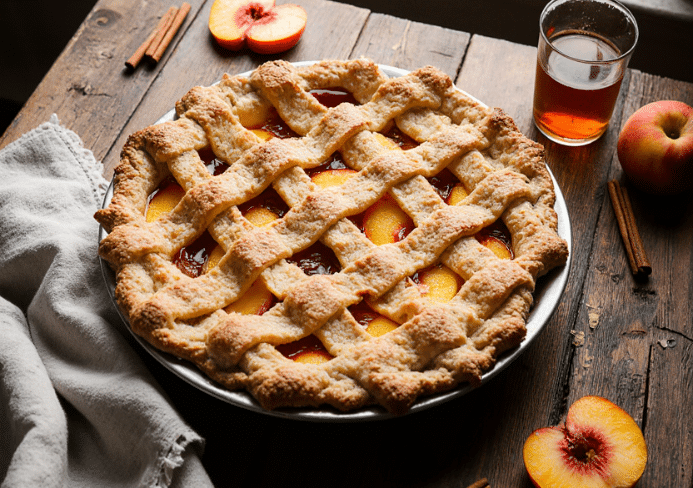 Southern Peach Pie Recipe - Summer Dessert