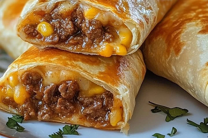Bored with Basic? These Beef and Cheese Chimichangas are Here to Shake Things Up!