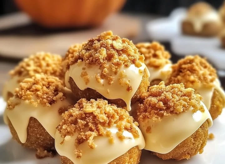 No Bake Pumpkin Cheesecake Balls