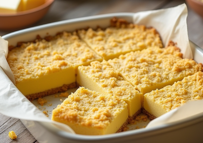 lemon cheesecake crumb bars