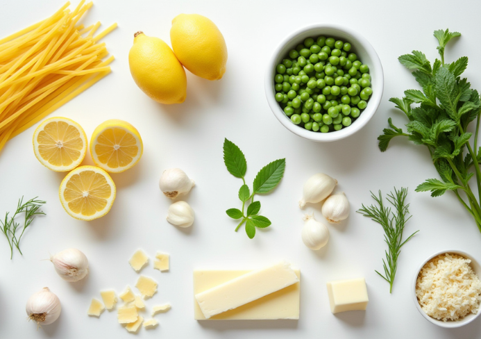 Lemon Pea Pasta