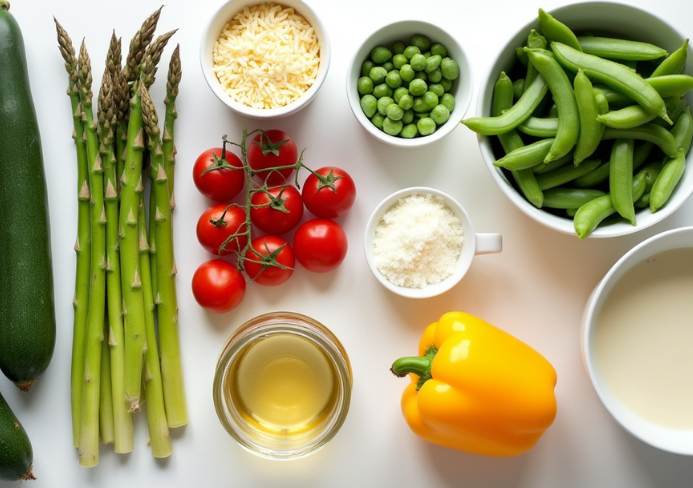 Creamy Pasta Primavera