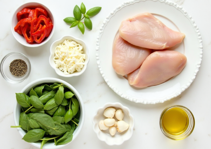 Stuffed chicken