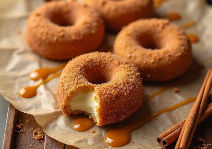 Churro cheesecake cookies