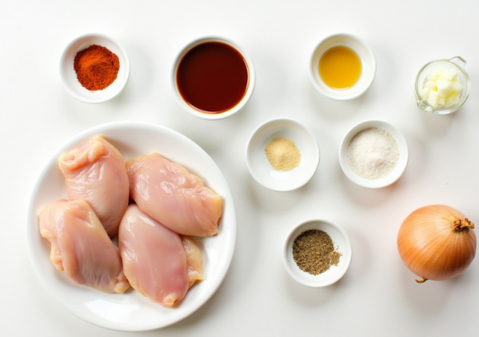 Slow cooker BBQ chicken