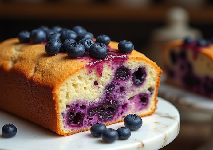 Cake myrtille