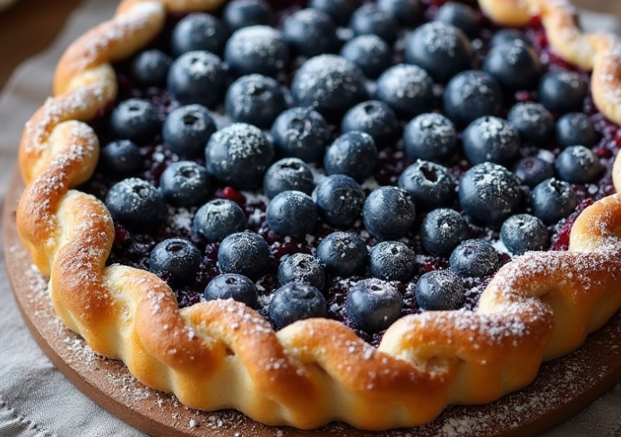 Tarte aux Myrtilles