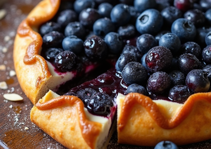 Tarte aux bleuets