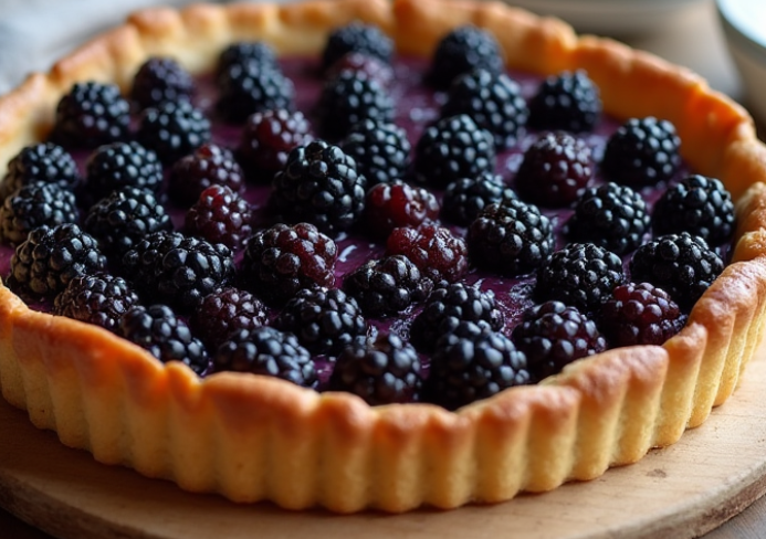 Tarte aux mûres