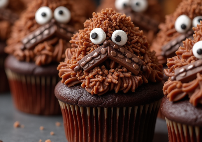 Chewbacca Cupcakes