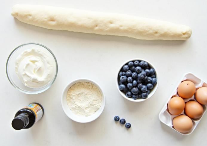 Tarte aux myrtilles