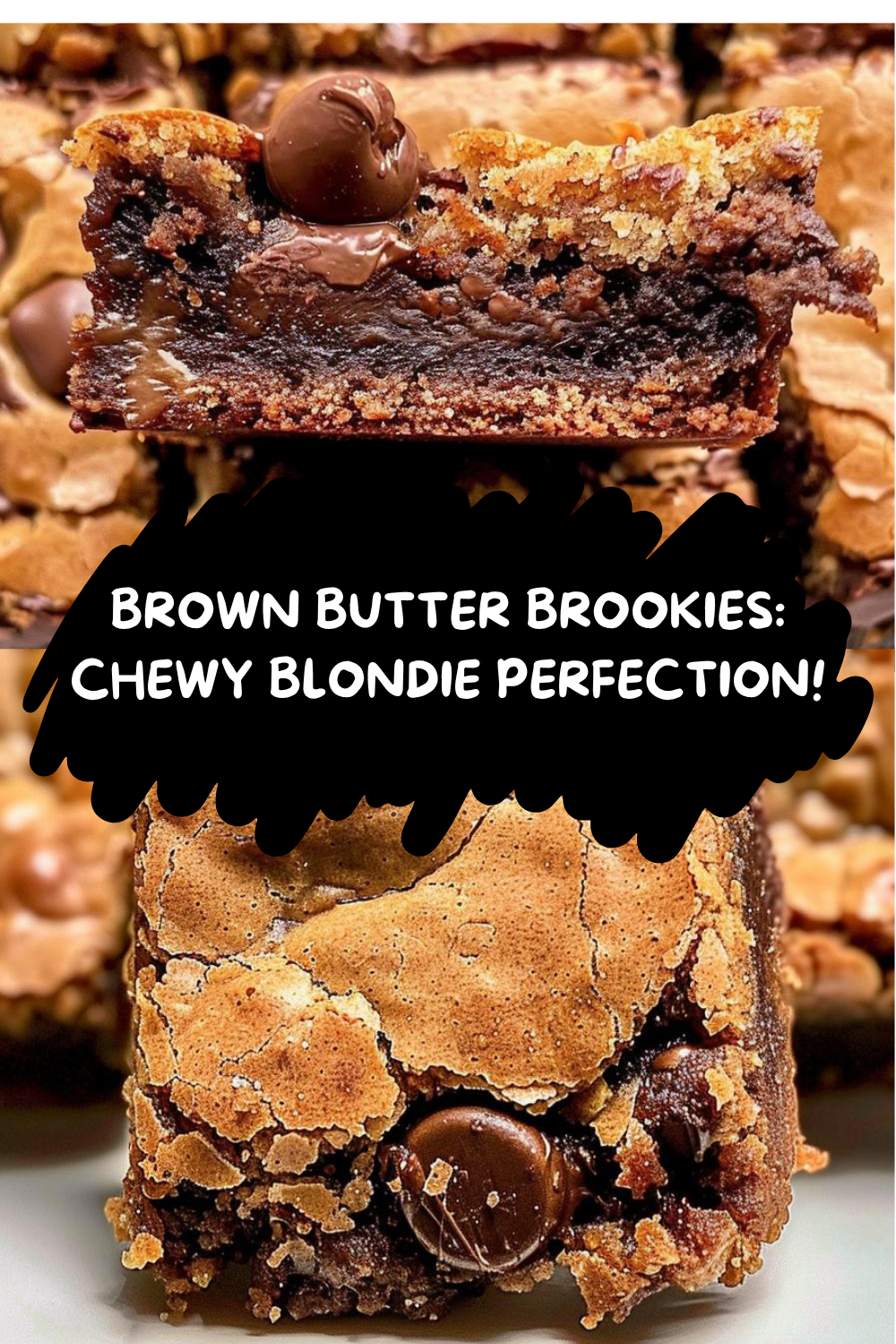 Simple Homemade Brookies Brown Butter Brookies: Chewy Blondie Perfection with Easy Recipe Instructions