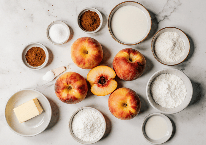 peach cobbler