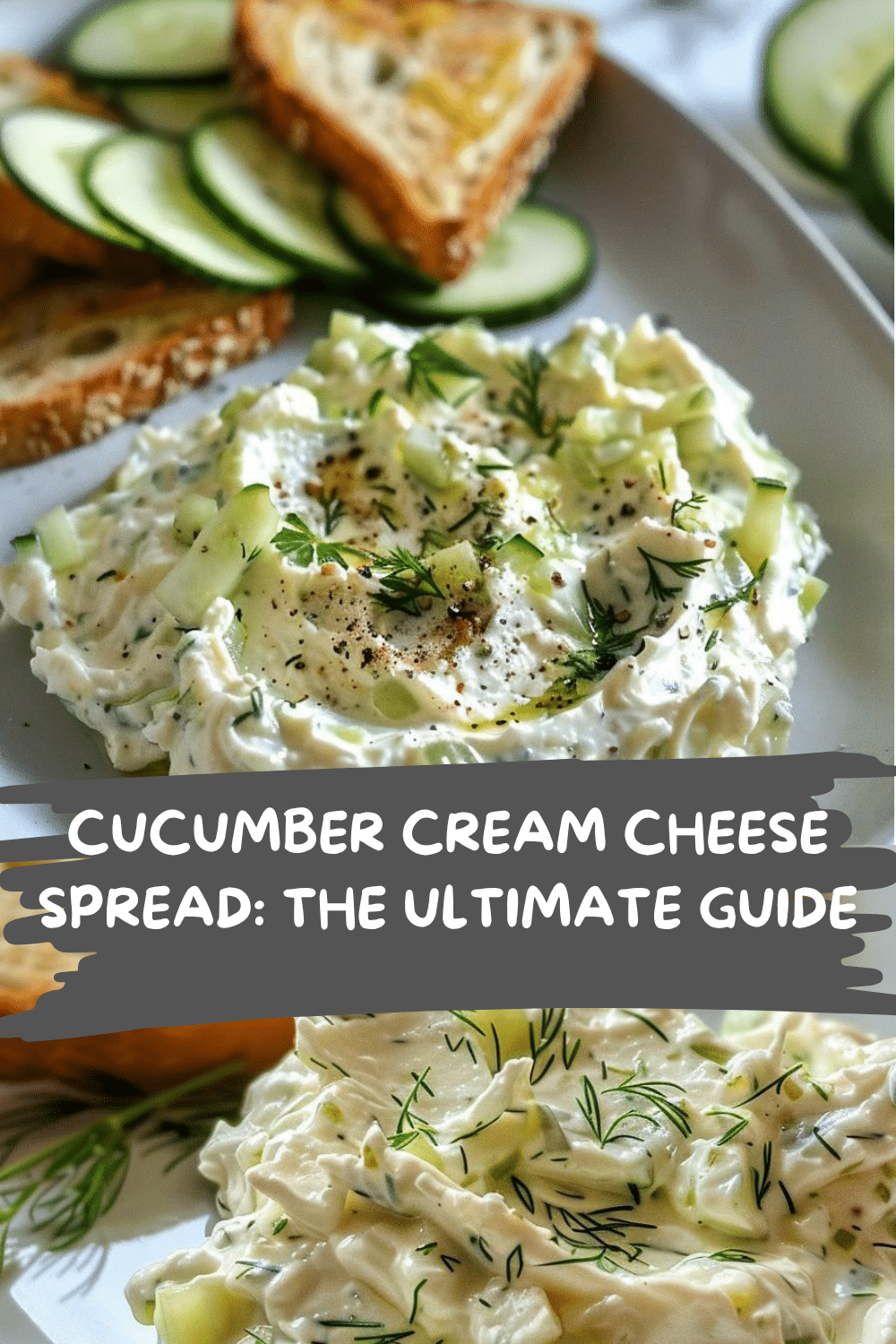 Summer Picnic Cucumber Spread Easy No-Bake Cucumber Cream Cheese Spread for Summer Picnics