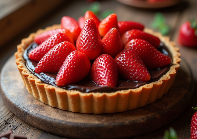 strawberry tarts