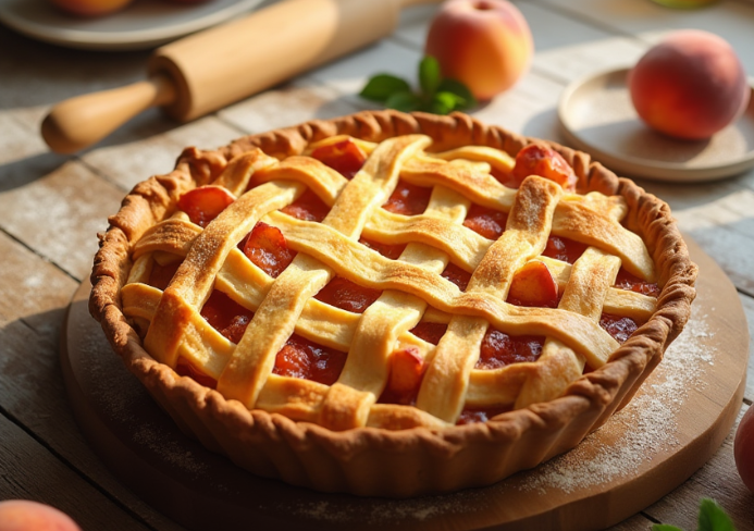peach pie