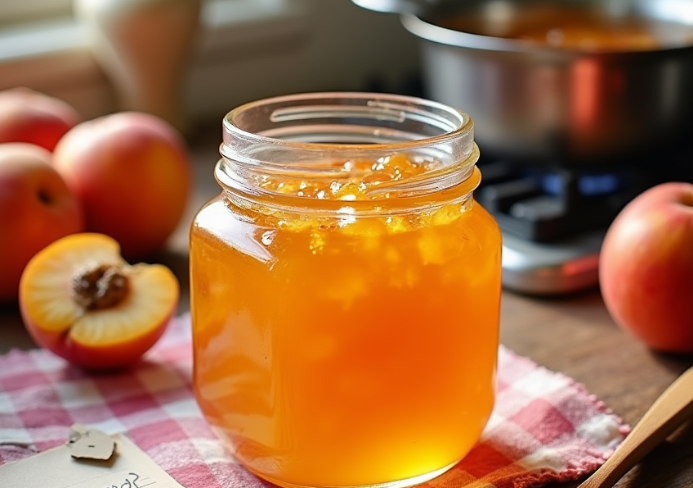 Yummy Small Batch Nectarine Jam