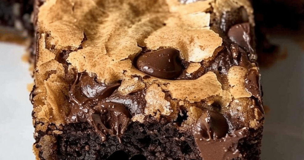 Brookies: The Best Chocolate Chip Cookie Brownies in a pan