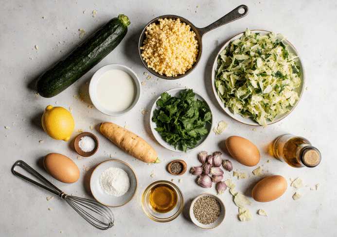 Zucchini & Sweet Potato Fritters