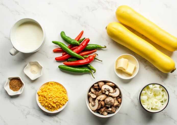 tex-mex yellow squash casserole