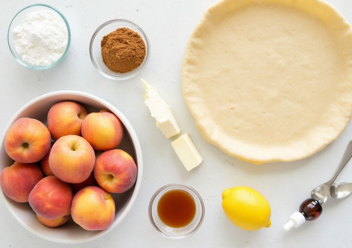 nectarine pie