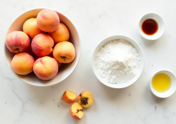 nectarine upside down cake