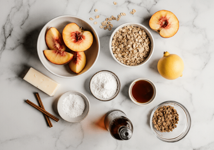 peach crisp