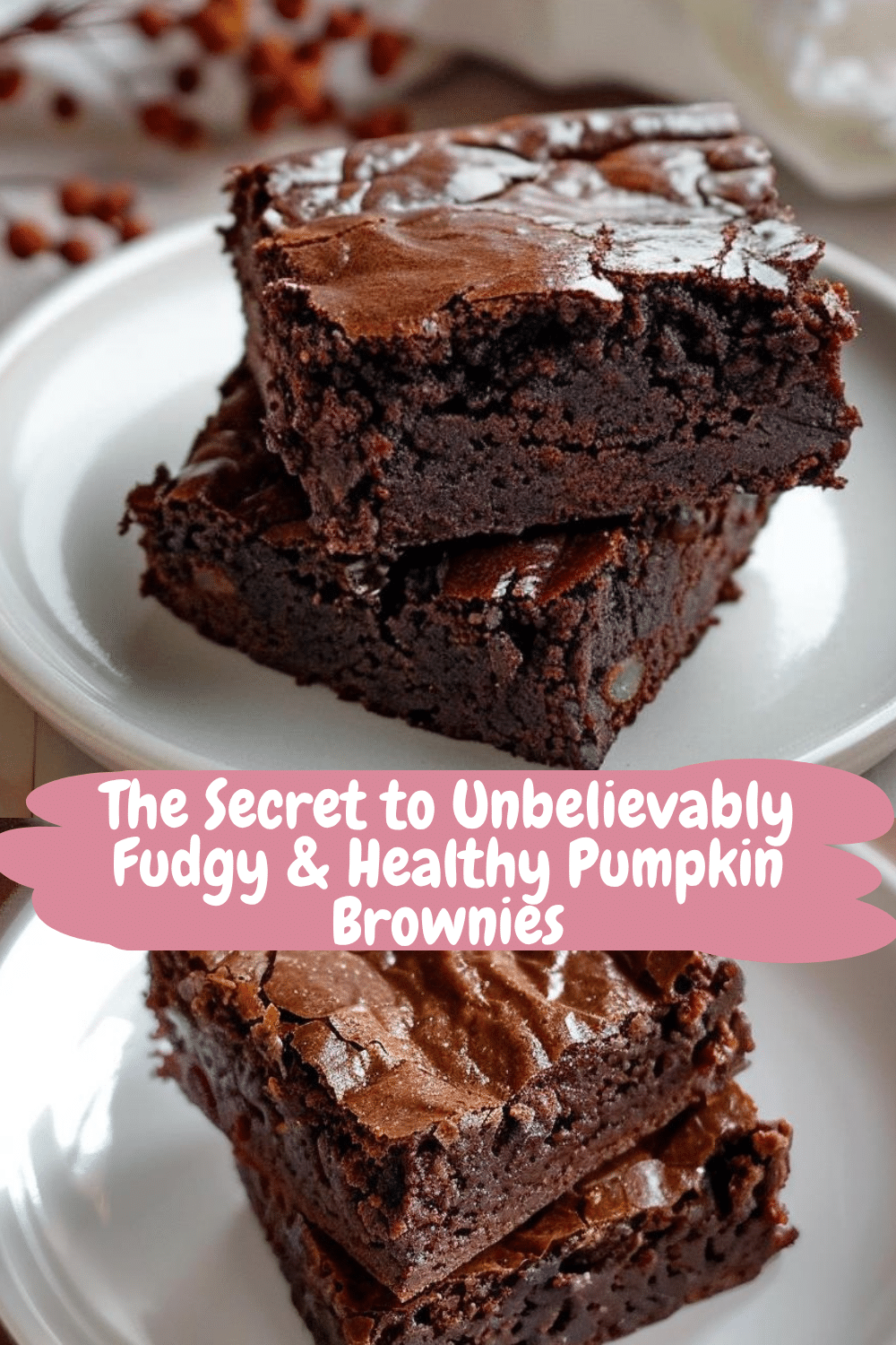 Best Low-Calorie Pumpkin Brownies Wholesome pumpkin brownies with almond flour