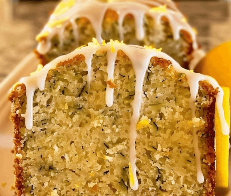 Easy and Quick Lemon Zucchini Cake Recipe