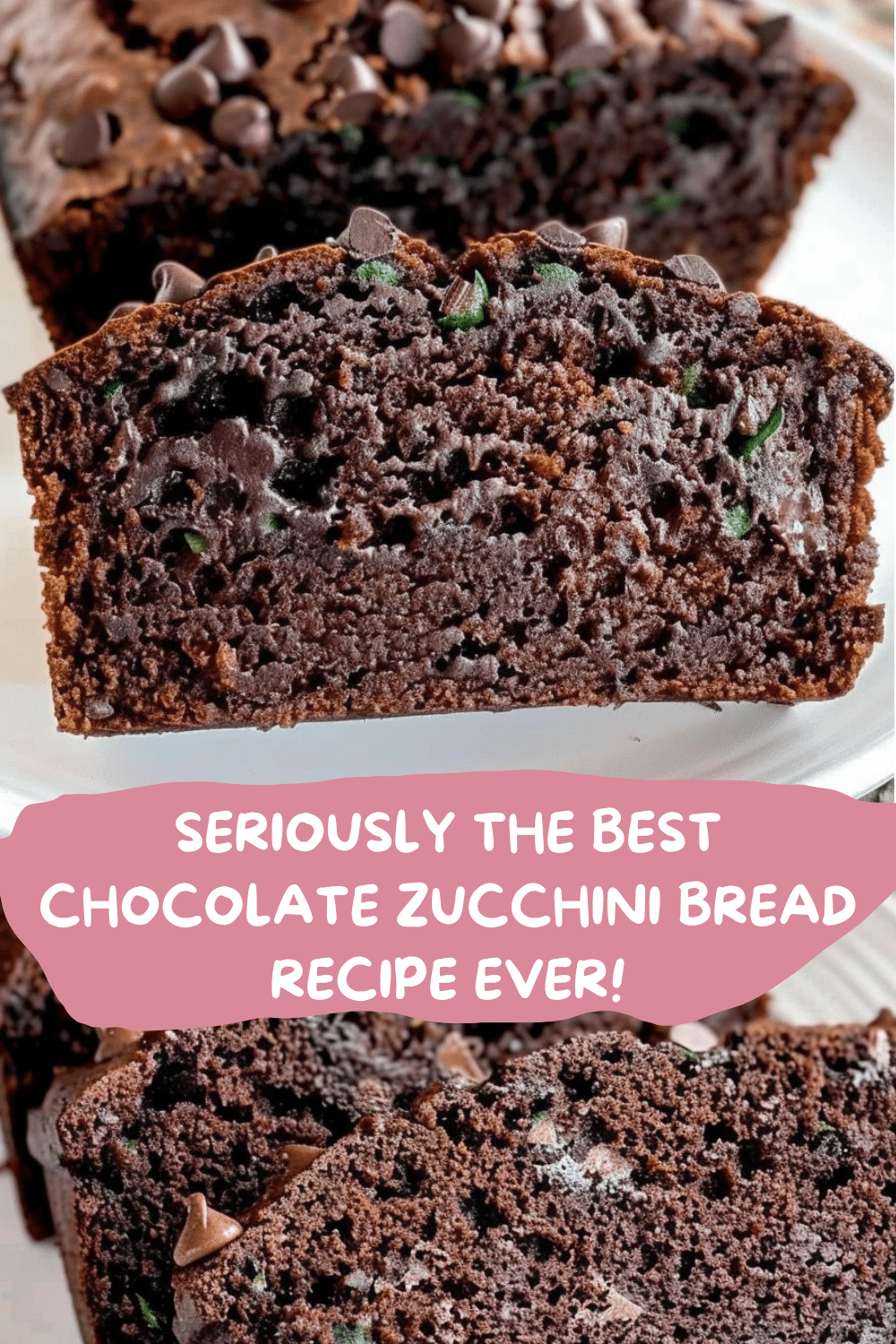 Healthy Whole Wheat Chocolate Zucchini Cake Healthy chocolate zucchini cake slice with whole wheat flour