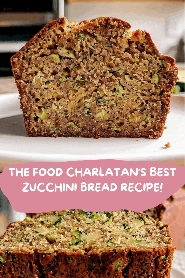 Freshly Baked Zucchini Bread Recipe by The Food Charlatan
