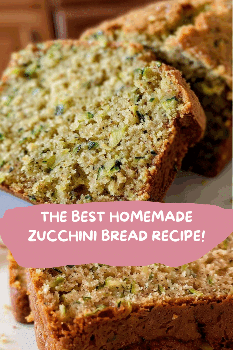 How to Make the Best Homemade Zucchini Bread with Perfect Texture