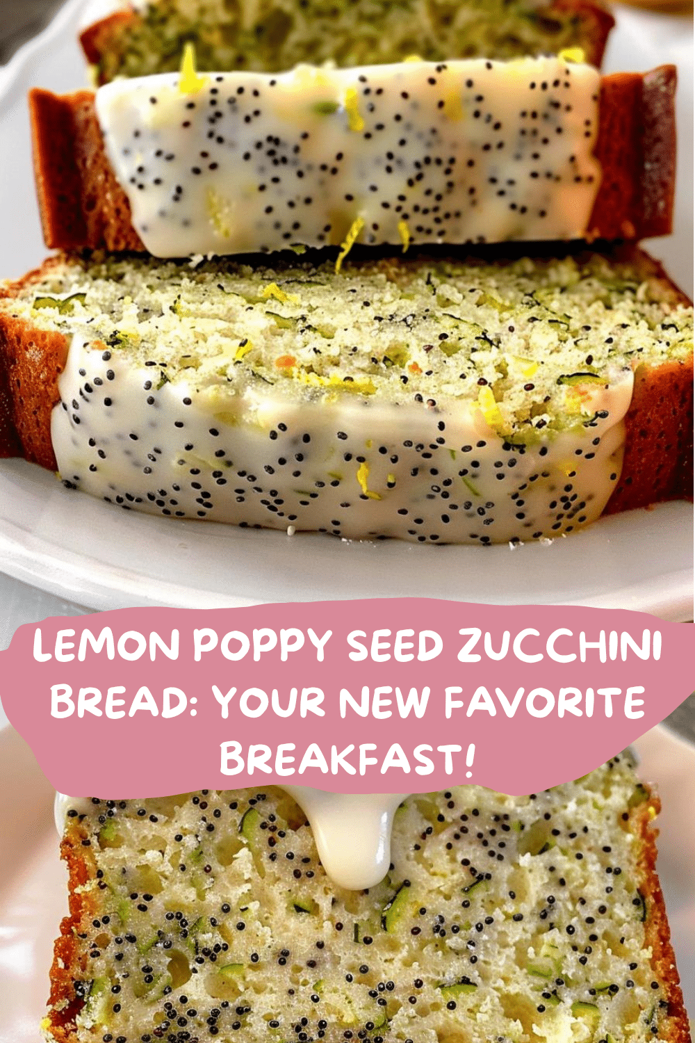 Effortless Baking with Zucchini Simple Lemon Poppy Seed Zucchini Loaf with Ingredients