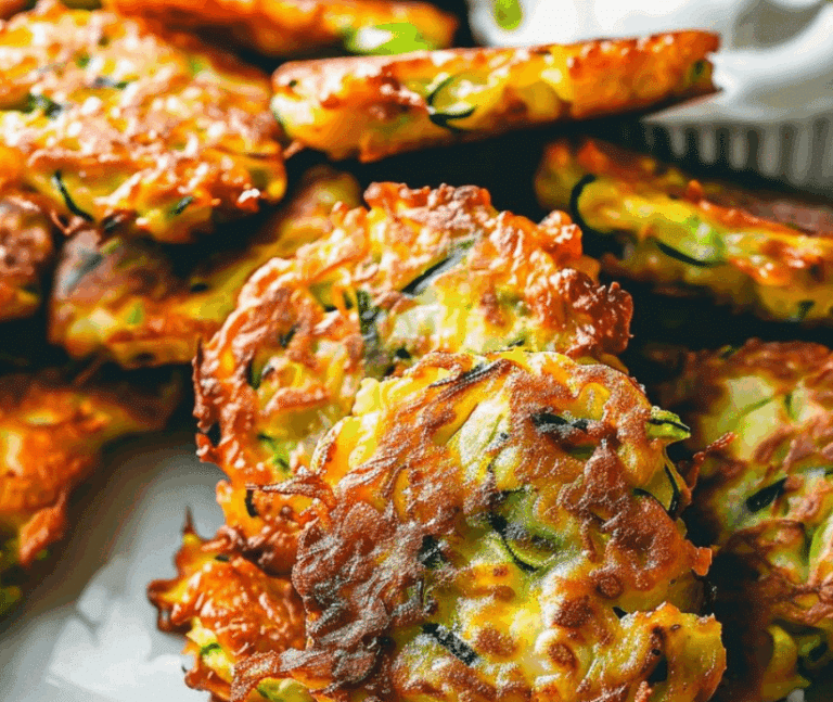 Crispy Zucchini Fritters Recipe