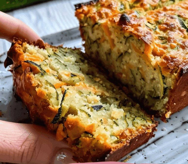 One Bowl Cheesy Zucchini Bread