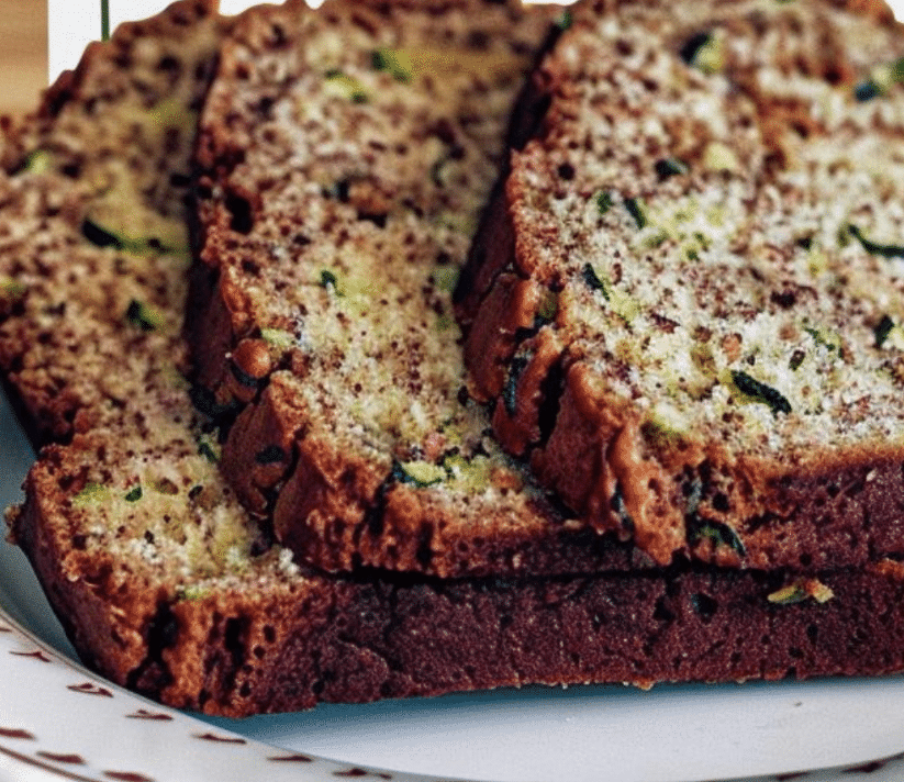 Sliced Lazarus Zucchini Loaf Beauty Lazarus Zucchini Bread