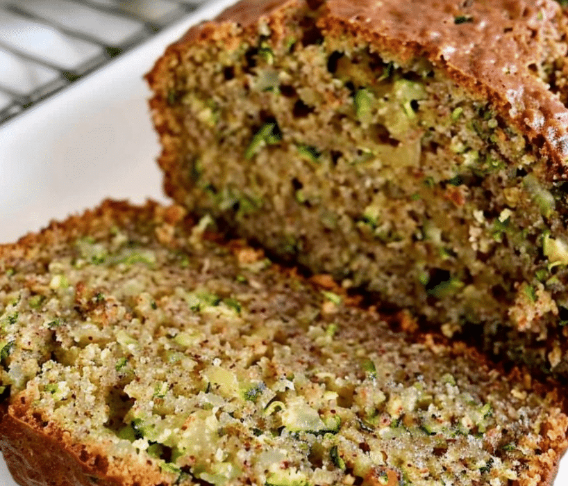 Moist Zucchini Bread with Applesauce Zucchini Bread