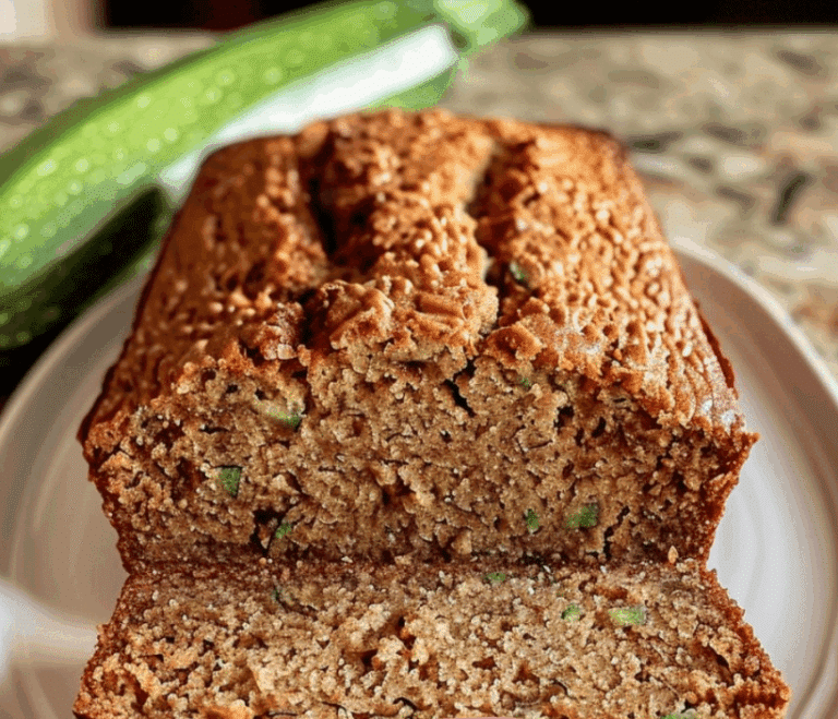 Sweet Cinnamon Zucchini Bread With Brown Sugar