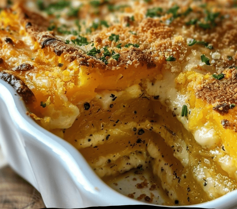 Traditional Squash Casserole Delight Homemade Old Fashioned Easy Squash Casserole with Breadcrumbs