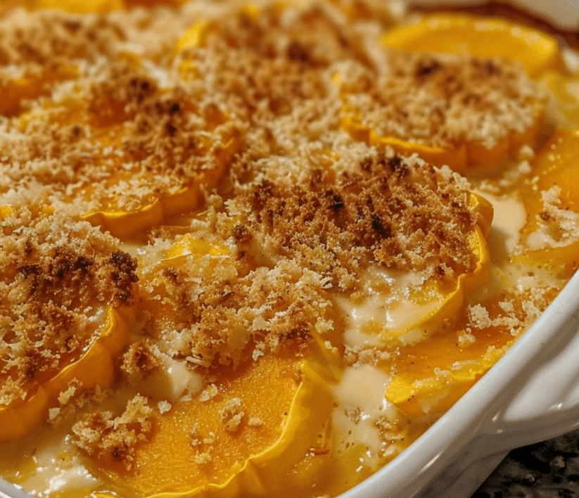 Baked Squash and Cheese Casserole Zucchini and Squash Casserole Treat