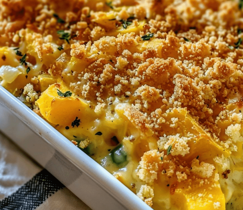 Cheesy Southern Squash Delight Old School Southern Squash Casserole Recipe