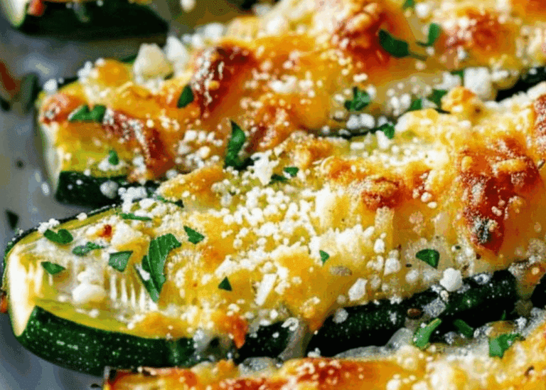 Baked Parmesan Zucchini (Christmas Recipe & Thanksgiving Recipe)