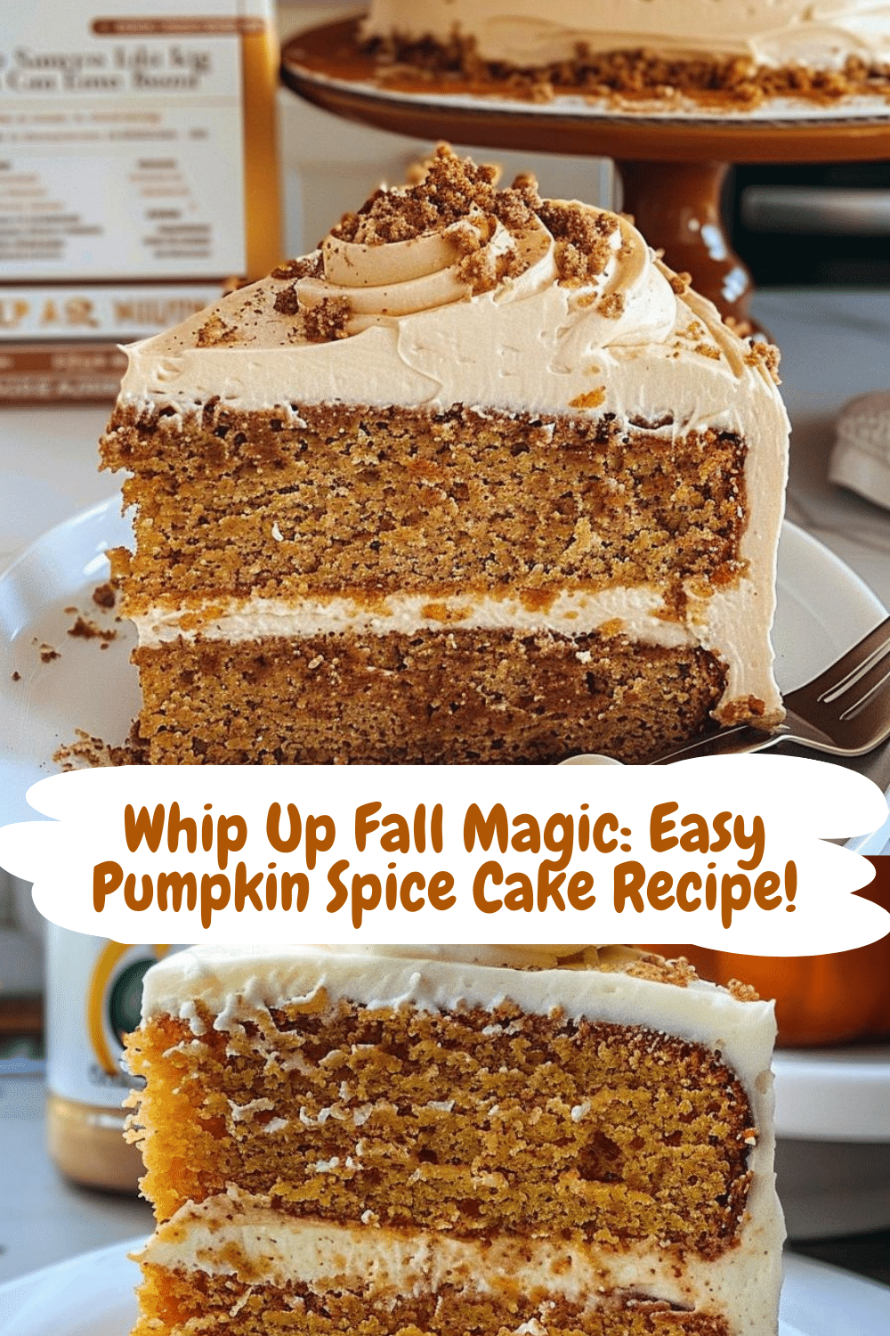 Vegan Pumpkin Spice Cake Recipe Effortless Vegan Pumpkin Spice Cake recipe