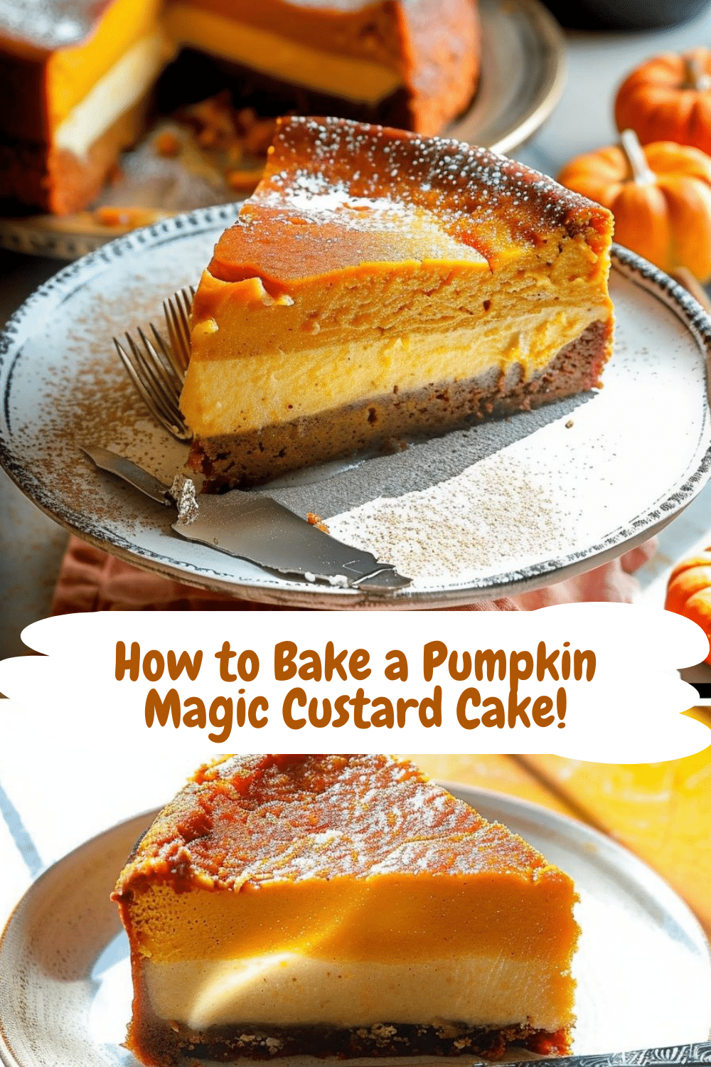 Gather Ingredients for Pumpkin Cake Ingredients for Pumpkin Magic Custard Cake Recipe