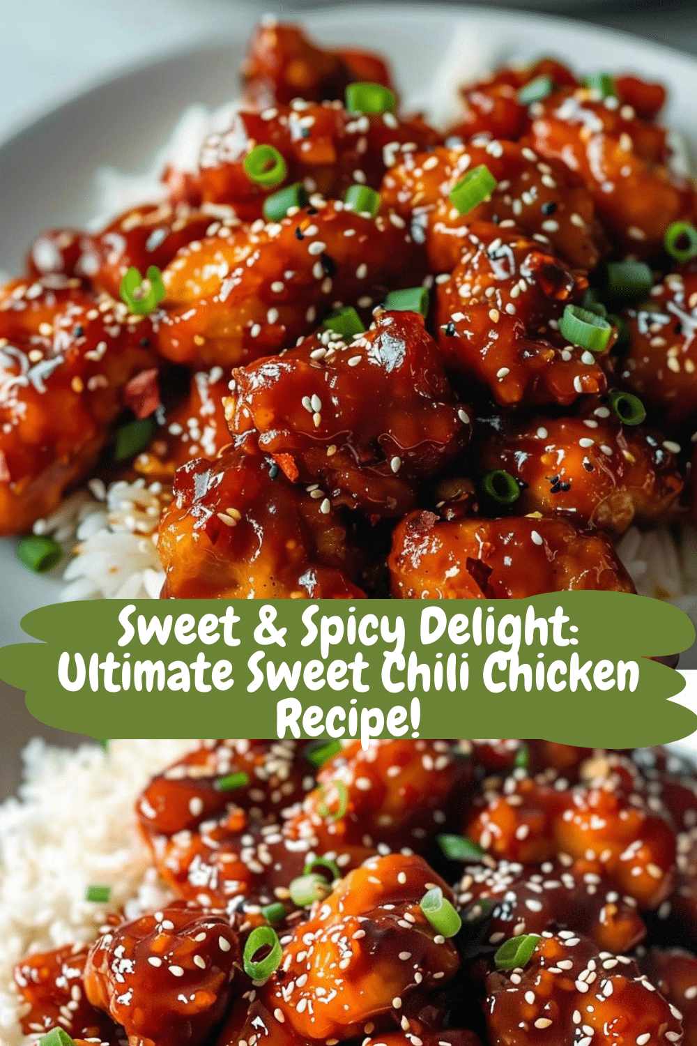 Oven-Baked Chili Chicken Baked Sweet Chili Chicken with Garlic and Ginger