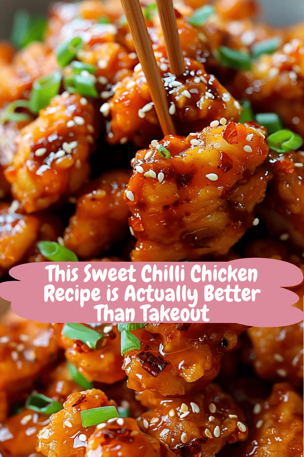 Baked Sweet Chilli Chicken with Rice Baked Sweet Chilli Chicken on a bed of rice
